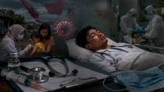 Keberhasilan kesehatan bukan diukur dari fasilitas megah. Keberhasilan kesehatan diukur dari kemampuan melindungi nyawa manusia. Gambar iIustrasi: ChatGPT Image.