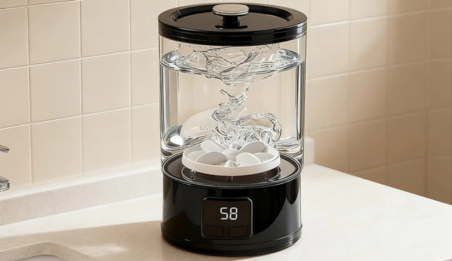 Ilustrasi mesin cuci mini tanpa listrik. Foto: Shopee Mall