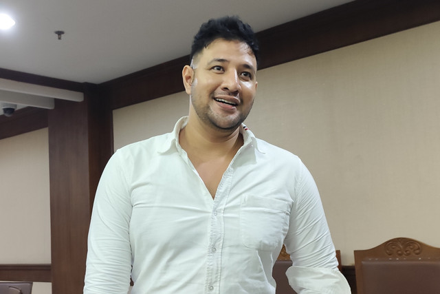 Ammar Zoni di Pengadilan Negeri Jakarta Pusat, Kamis (2/4/2026). Foto: Salsha Okta Fairuz/kumparan