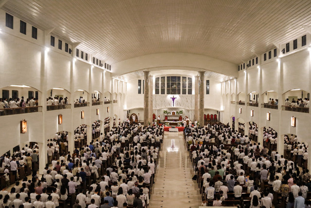 Ilustrasi Misa. Foto: Gecio Viana/ANTARA FOTO