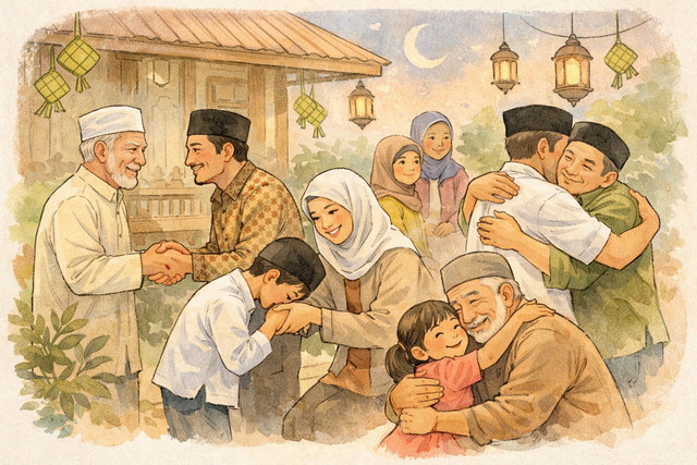 Ilustrasi di hasilkan oleh AI