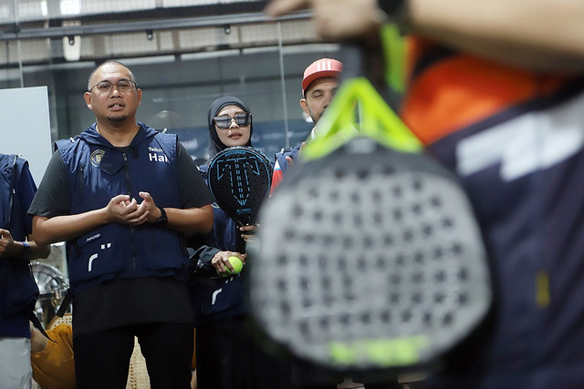 Wakil Ketua Komisi VI DPR RI Andre Rosiade menggelar turnamen padel. Foto: Dok. Istimewa