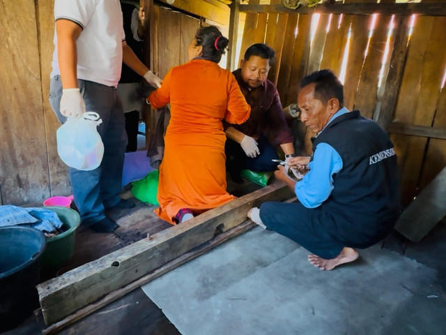 Kementerian Sosial melalui Sentra Meohai Kendari menindaklanjuti informasi 4 Orang Dengan Gangguan Jiwa (ODGJ) di Kabupaten Buton Tengah, Provinsi Sulawesi Tenggara pada Tanggal 1 hingga 3 April 2026. Foto: Kemensos RI