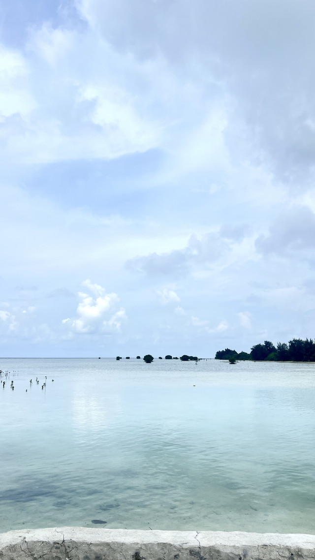 Pantai Pasir Perawan. Foto: Dokumentasi pribadi