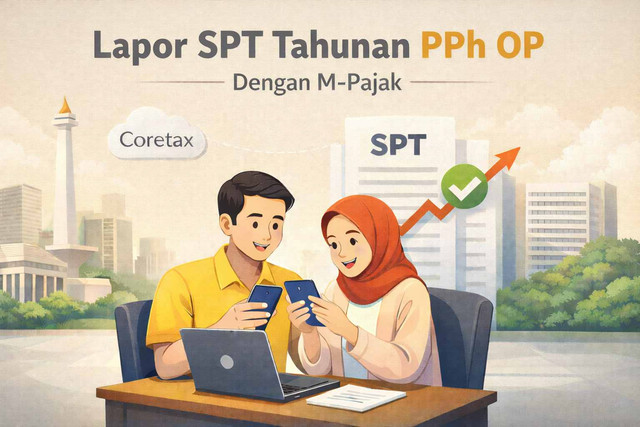 Bebas Denda! Ini Cara Lapor SPT Tahunan di M-Pajak hingga 30 April 2026 