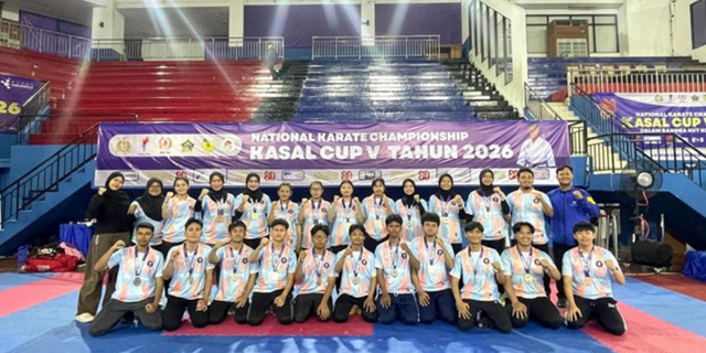 UKM Karate IPB University Boyong 28 Medali dalam Ajang Kasal Cup V Karate 2026