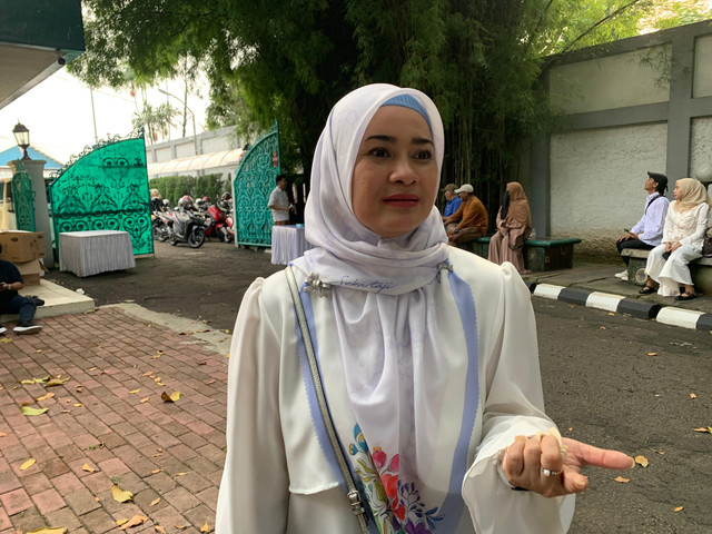 Ikke Nurjanah saat ditemui di Depok, Jawa Barat, Selasa (7/4/2026). Foto: Vincentius Mario/kumparan