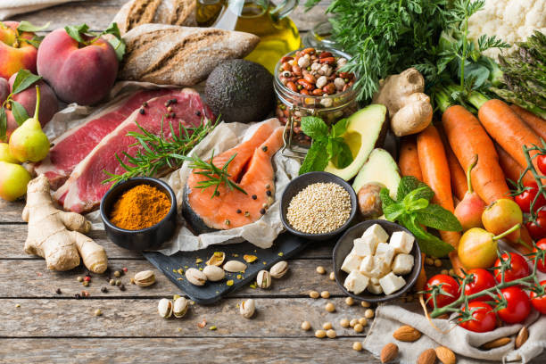 Ilustrasi Makanan Bergizi, Sumber : IStockphoto/:Aamulya