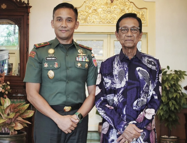 Gubernur DIY, Sri Sultan HB X, mendukung pembentukan Kodam baru di DIY. Foto: Dok. Pemda DIY