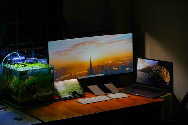 Ilustrasi monitor OLED. Foto: Unsplash