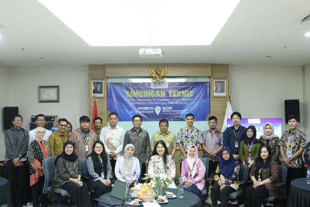 Kemendagri gelar Bimtek Penyusunan Strategi Komunikasi Dalam Negeri pada 7-10 April 2026 di Gedung BPSDM Kemendagri, Jakarta. Foto: Dok. Kemendagri