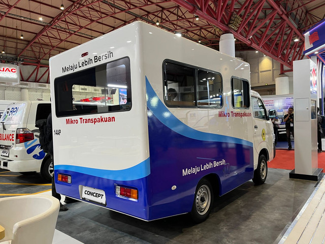 Konsep angkot dari Suzuki Carry di GIICOMVEC 2026.Konsep angkot dari Suzuki Carry di GIICOMVEC 2026. Foto: Fitra Andrianto/kumparan