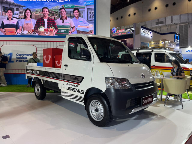 Daihatsu pamerkan ubahan Gran Max di GIICOMVEC 2026. Foto: Fitra Andrianto/kumparan