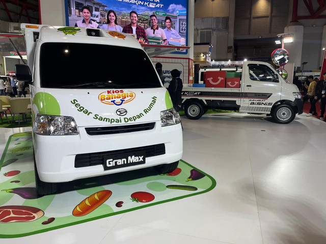 Daihatsu pamerkan ubahan Gran Max di GIICOMVEC 2026. Foto: Fitra Andrianto/kumparan