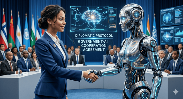 Manusia dan AI (Doc. from AI Generated/Fifin Anggela Prista)
