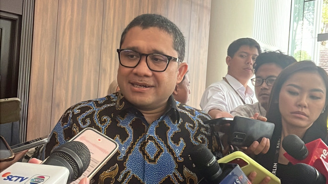 Direktur Jenderal Strategi Ekonomi dan Fiskal Kemenkeu, Febrio Kacaribu, saat ditemui di kantor Badan Komunikasi Pemerintah RI, Kamis (9/4/2026). Foto:  Fariza/kumparan