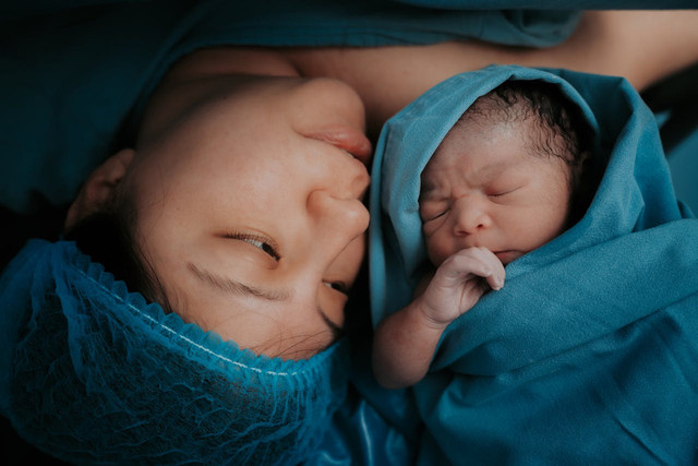 Ilustrasi ibu yang baru saja melahirkan. Foto: Pexels