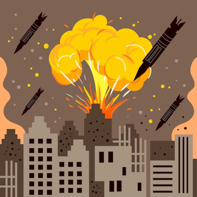 ilustrasi perang (freepik.com)