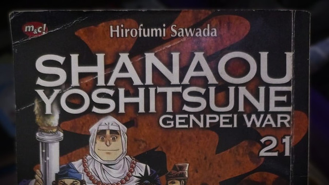 Ilustrasi komik "Shanaou Yoshitsune. Foto: Dokumentasi pribadi