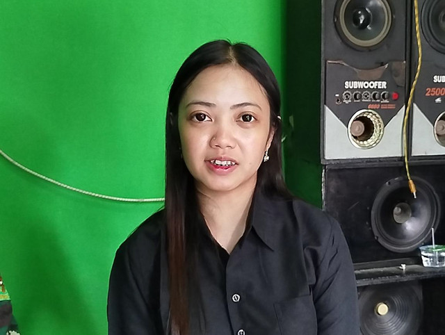 Intan Anggraeni (28), wanita di Malang yang melaporkan suaminya yang ternyata wanita. Foto: Dok. kumparan