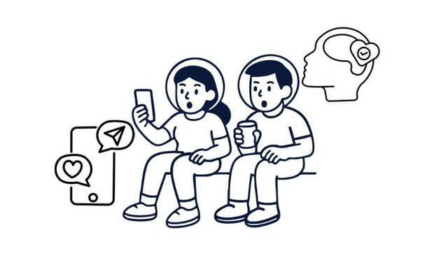 Media sosial, literasi informasi, Sumber : Edit sendiri by Canva