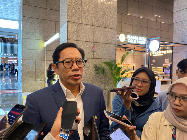 Direktur Penilaian Perusahaan BEI, I Gede Nyoman Yetna, di Gedung BEI, Jakarta, Jumat (10/4/2026). Foto: Muhammad Fhandra/kumparan