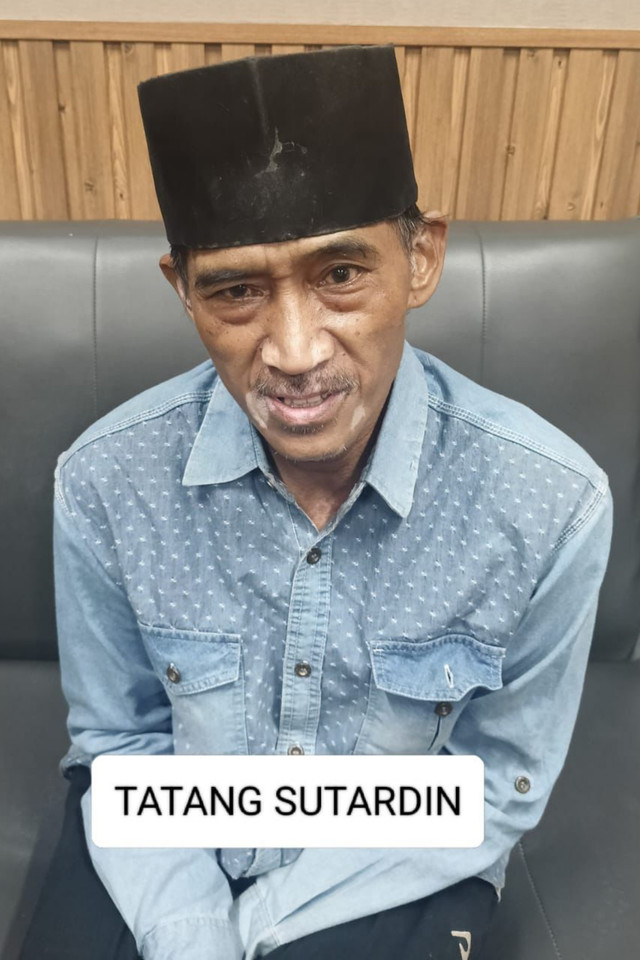 TS alias Ki Bedil, pembuat dan penjual senjata api serta bahan peledak ilegal yang telah ditangkap oleh Resmob Bareskrim Polri. Foto: Dok. Istimewa