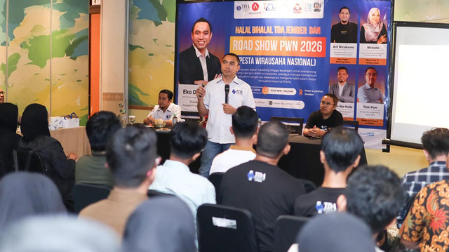 Halal Bihalal TDA Jember dan Roadshow PWN 2026 Dorong UMKM Naik Kelas