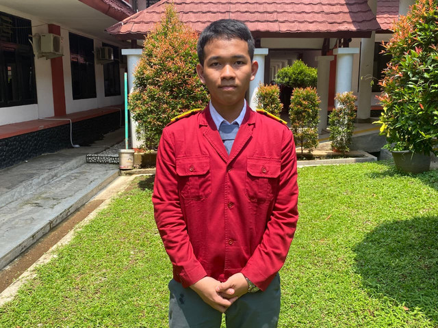 Akbar Farel (salah satu siswa berprestasi). Foto: Kevin Daniel/kumparan