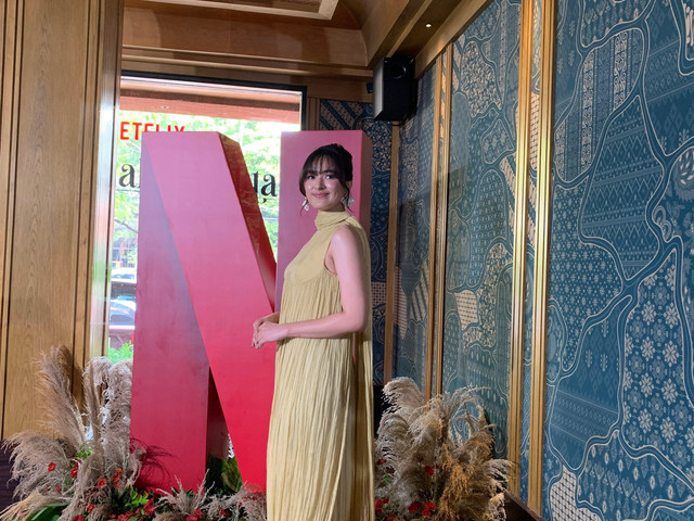 Jumpa pers serial Netflix, Luka Makan Cinta, di Menteng, Jakarta Pusat, Rabu (15/4/2026). Foto: Vincentius Mario/kumparan