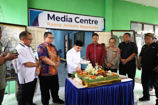 Kepala Lapas Mojokerto Hadiri Tasyakuran Media Center, Perkuat Sinergi Dengan Forkopimda dan Insan Pers (Foto:HumasLapasMoker)