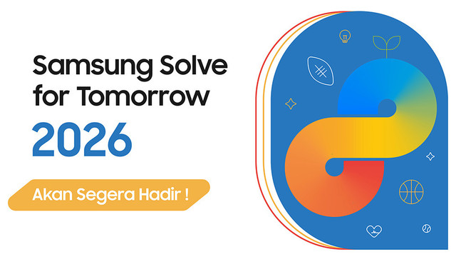 Samsung Solve fior Tomorrow 2026 akan hadir kembali ajak pelajar dan Mahasiswa ciptakan solusi teknologi yang berdampak nyata bagi masyarakat. Foto: Dok. Samsung