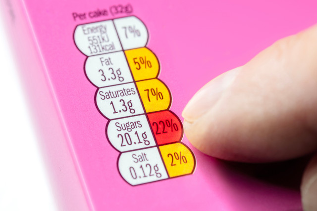 Ilustrasi label nutrisi. Foto: Brian A Jackson/Shutterstock