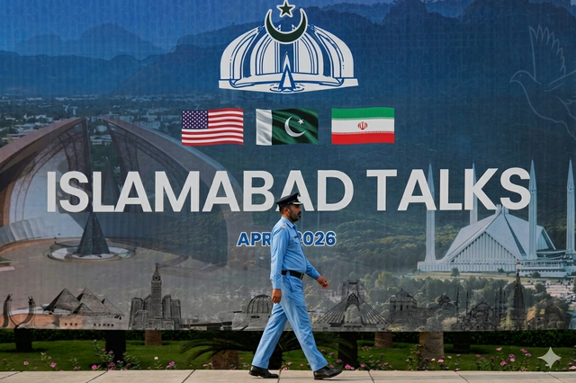 Perundingan Islamabad (Islamabad Talks) yang hanya berlangsung 21 jam dengan Pakistan menjadi mediatornya. Foto: Generated by AI