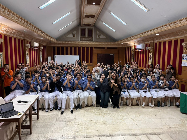 Program edukasi digital CyberHeroes membekali 420 siswa dari berbagai sekolah di Indonesia  untuk meningkatkan pemahaman keamanan siber. Foto: dok. Telkom