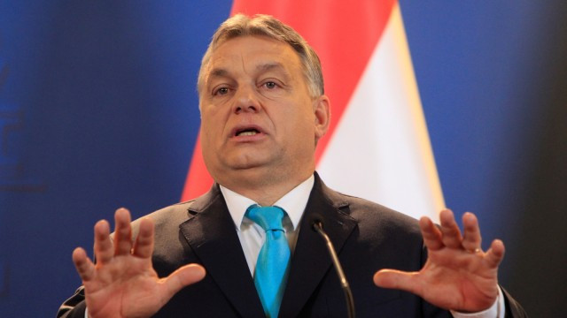 Perdana Menteri Hungaria yang kalah dalam Pemilu terbaru, Viktor Orban. Foto: REUTERS/Bernadett Szabo via Kumparan