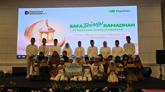 Santunan Yatim Dhuafa bersama Pegadaian Kanwil IX Jakarta 2 dan DT Peduli Jakarta (Sumber : DT Peduli)