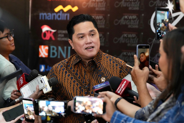 Menteri Pemuda dan Olahraga Indonesia, Erick Thohir. Foto: Kemenpora