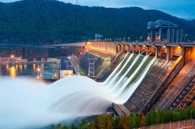 Pembangkit Listrik Tenaga Air (PLTA) sebagai contoh bahwa air memegang peranan penting sebagai sumber energi. Sumber: Shutterstock. 