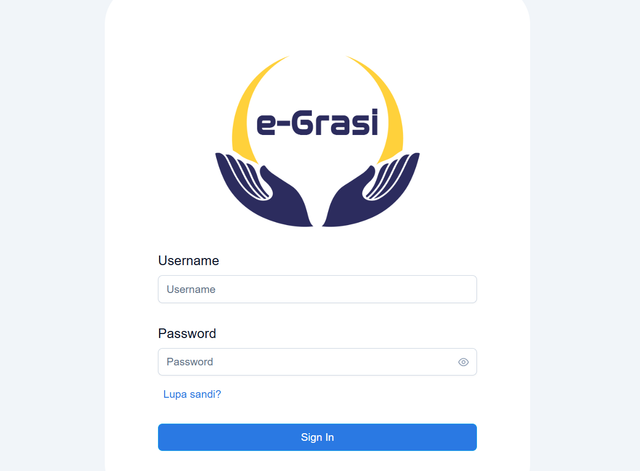 tangkapan layar laman e-Grasi, sumber : laman ahu.go.id