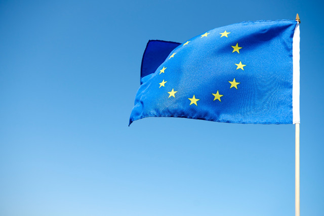 Ilustrasi bendera Uni Eropa. Foto: Freepik