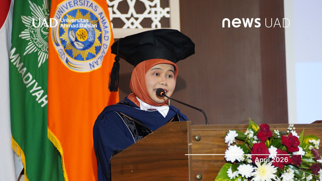 Prof. Dr. apt. Nina Salamah, S.Si., M.Sc. Guru Besar Universitas Ahmad Dahlan (UAD) (Foto. Humas UAD)