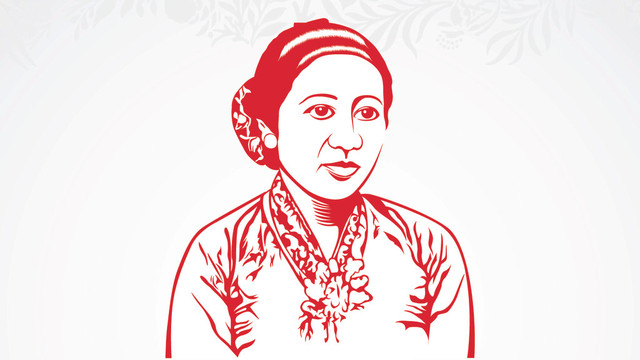 Ilustrasi R.A. Kartini. Foto: Shutterstock