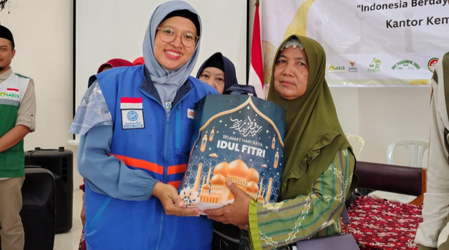 Partisipasi DT Peduli dalam Program Tebar Harapan Ramadhan di Kementerian Agama Kota Semarang (Sumber : DT Peduli)