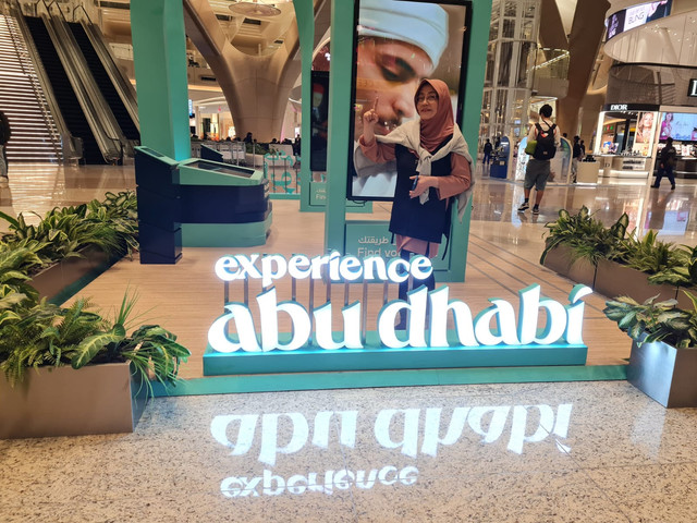Bandara Internasional Zayed, Abu Dhabi. Sumber: Dok. pribadi.