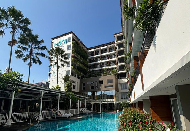 THE 1O1 Yogyakarta Tugu, hotel bintang empat yang berada di kawasan Jalan Margo Utomo, pusat Kota Yogyakarta. Foto: Dok.Istimewa