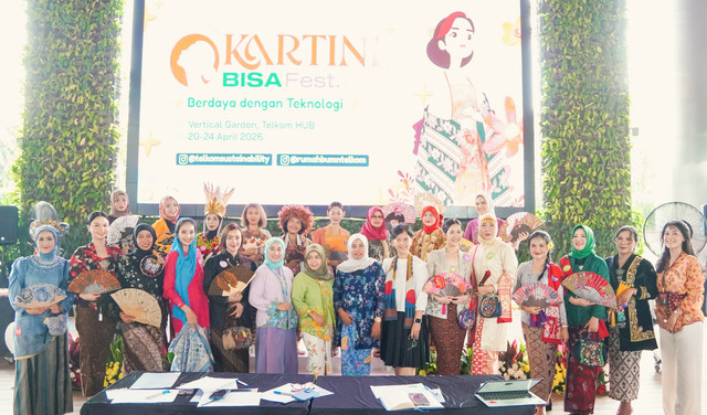 Rangkaian Kartini BISA Fest diselenggarakan pada 20–24 April 2026 di Jakarta. Foto: dok. Telkom.