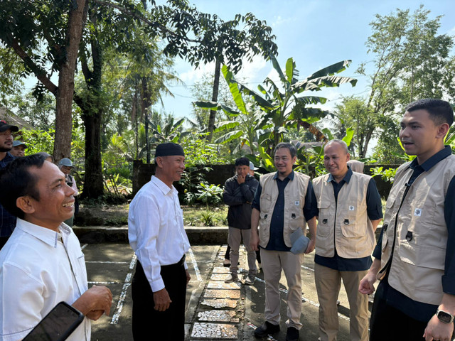 SMPN 4 Praya Barat, Desa Setanggor, Kabupaten Lombok Tengah yang memeroleh akses internet dari Komdigi, Rabu (23/4/2026). Foto: Ryan Iqbal/kumparan