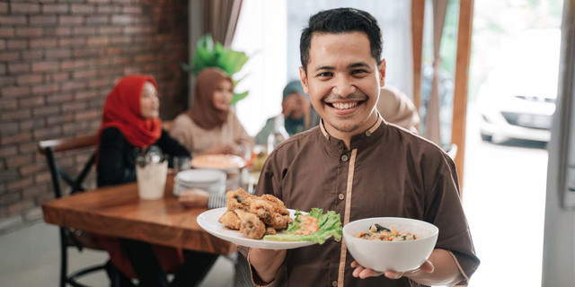 Ilustrasi warteg fancy. Foto: freepik