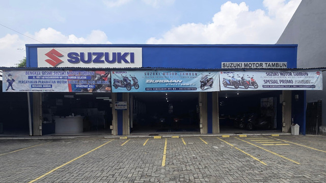 5 diler motor Suzuki terbaru beroperasi di Indonesia. Foto: Suzuki Indonesia